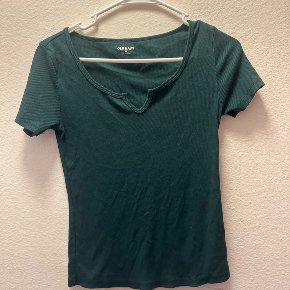 Old Navy Women's Green Top